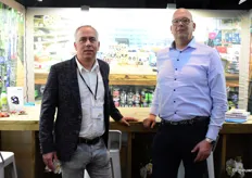 Ronald Vervoeld and Bas van Diemen brought the store layout of Gebr. Eveleens to the fair.